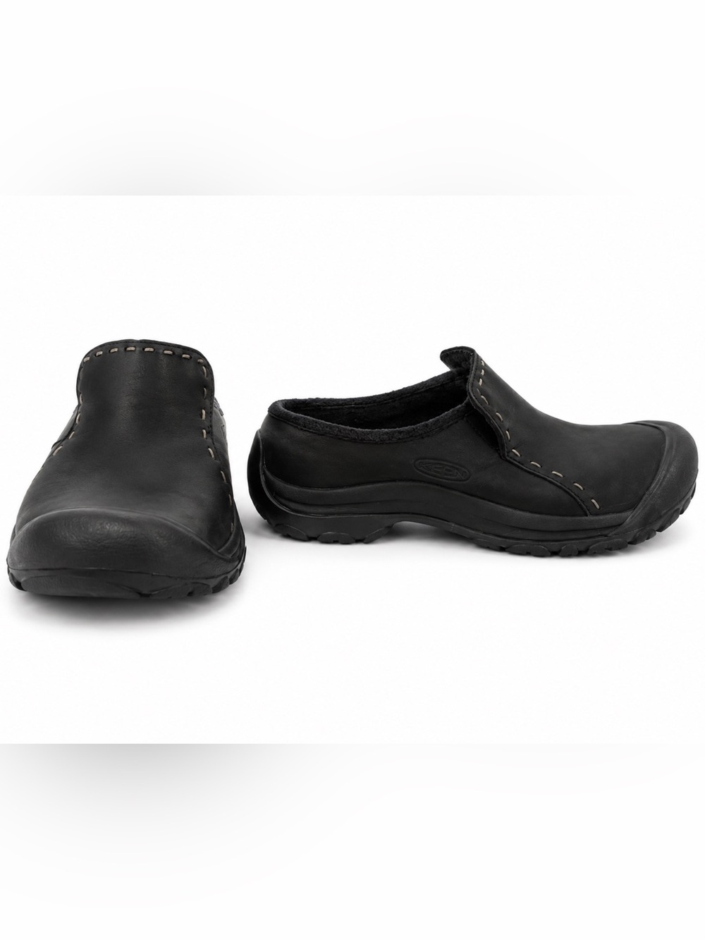 KEEN Women's Kaci Leather Slide Comfort Clog